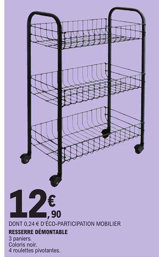 RESSERRE DÉMONTABLE