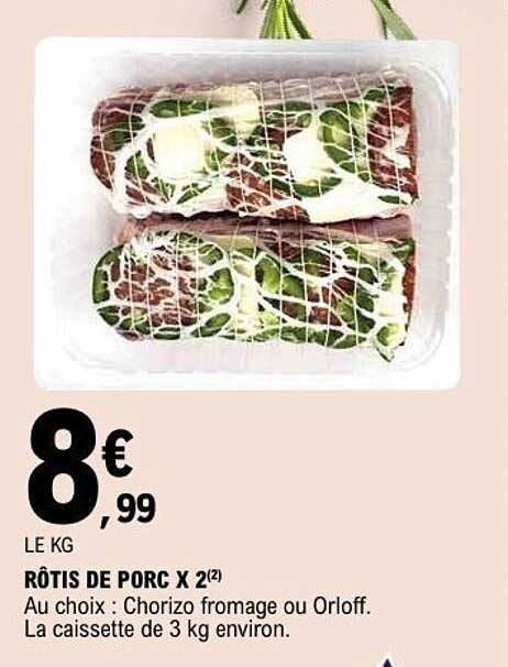 RÔTIS DE PORC X 2