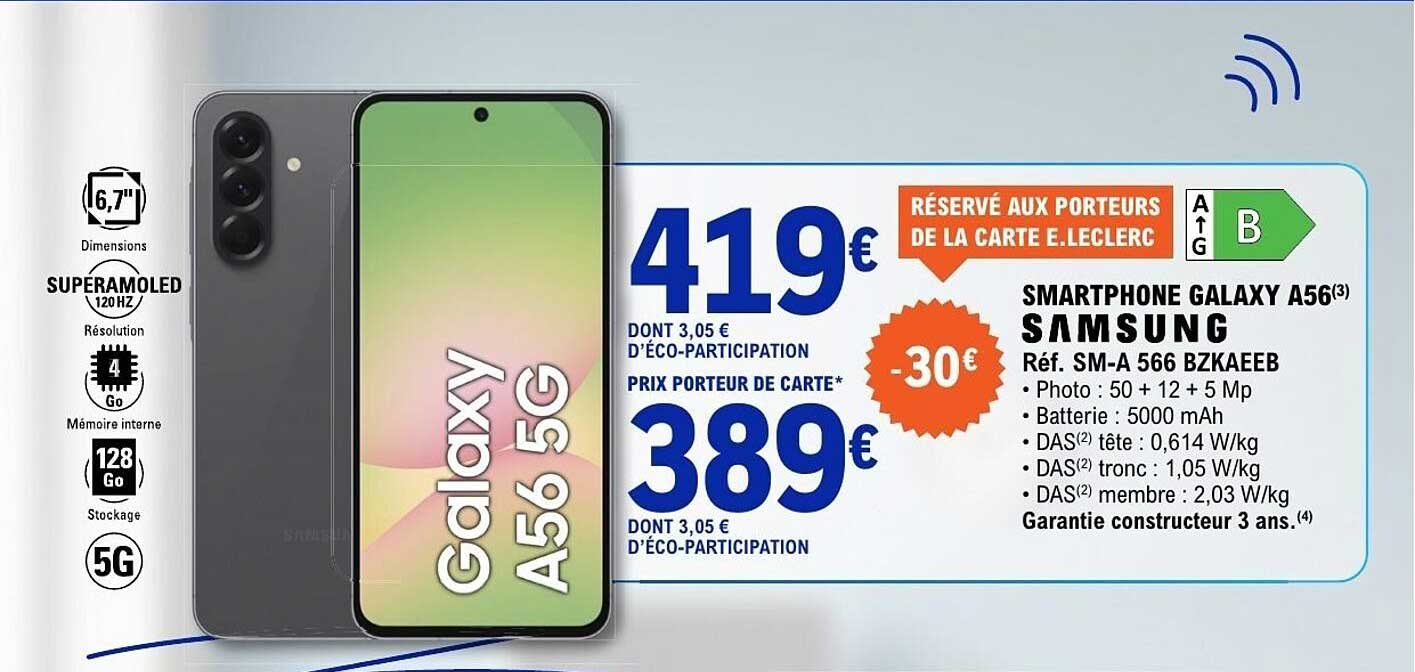 SMARTPHONE GALAXY A56 5G SAMSUNG
