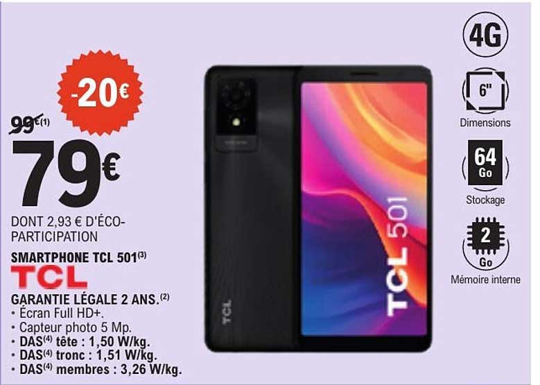 SMARTPHONE TCL 501