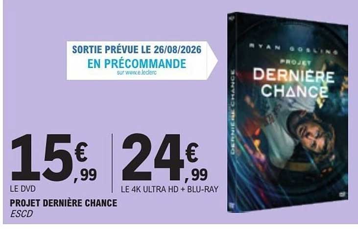 SORTIE PRÉVUE LE 26/08/2026 EN PRÉCOMMANDE
