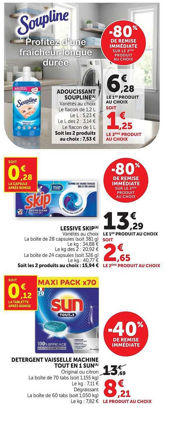 Soupline - Profitez d'une fraîcheur longue durée