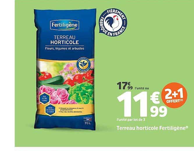 Terreau horticole Fertiligène®