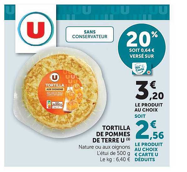 TORTILLA DE POMMES DE TERRE U (3)