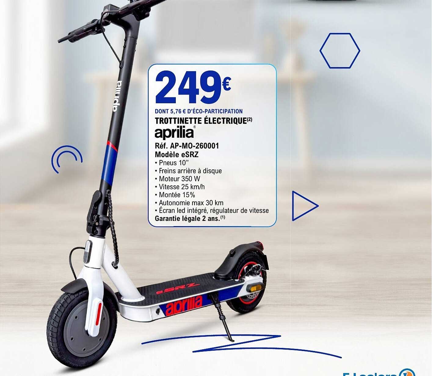 TROTTINETTE ÉLECTRIQUE aprilia