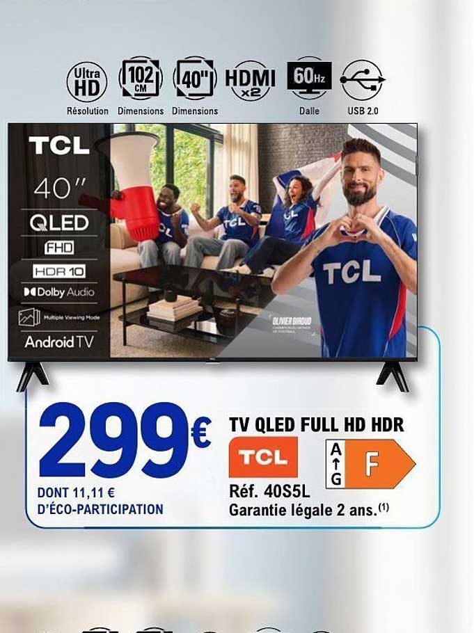 TV QLED FULL HD HDR
