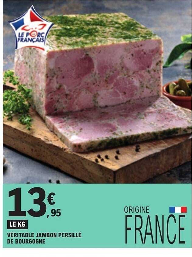 VÉRITABLE JAMBON PERSILLÉ DE BOURGOGNE