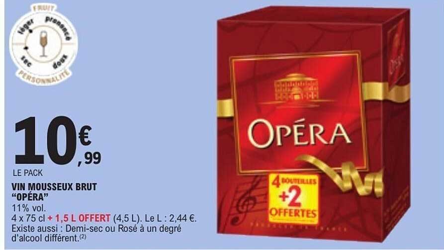 VIN MOUSSEUX BRUT “OPÉRA”