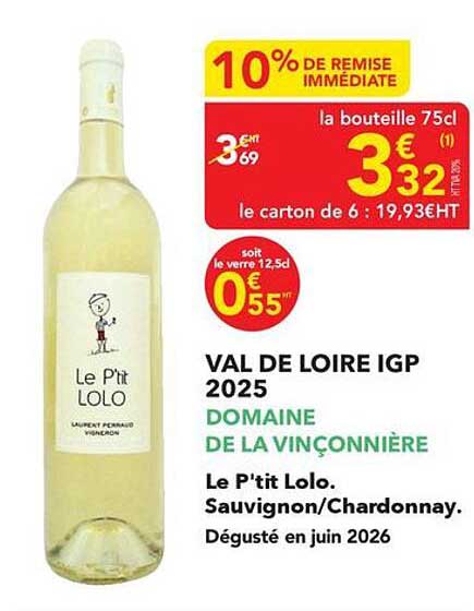 10% DE REMISE IMMÉDIATE
