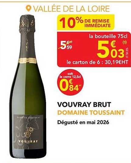 10% DE REMISE IMMÉDIATE