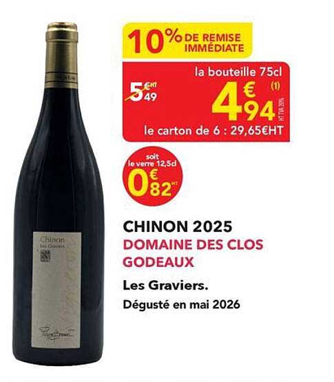 10% DE REMISE IMMEDIATE