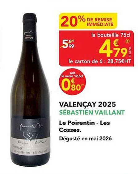 20% DE REMISE IMMÉDIATE