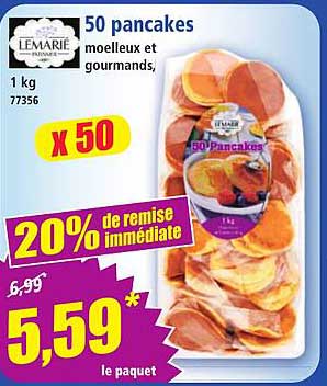 50 pancakes moelleux et gourmands
