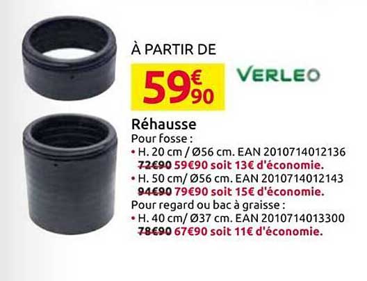 À PARTIR DE 59€90