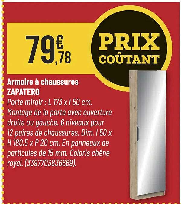 Armoire à chaussures ZAPATERO
