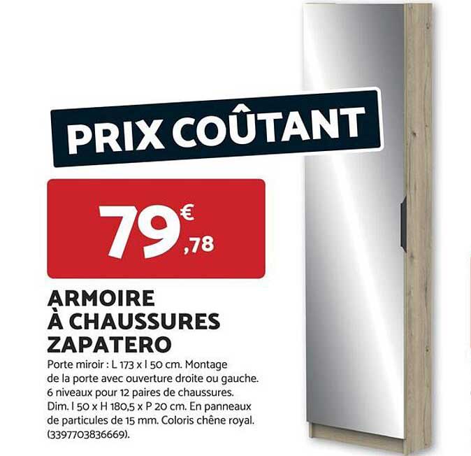 ARMOIRE À CHAUSSURES ZAPATERO