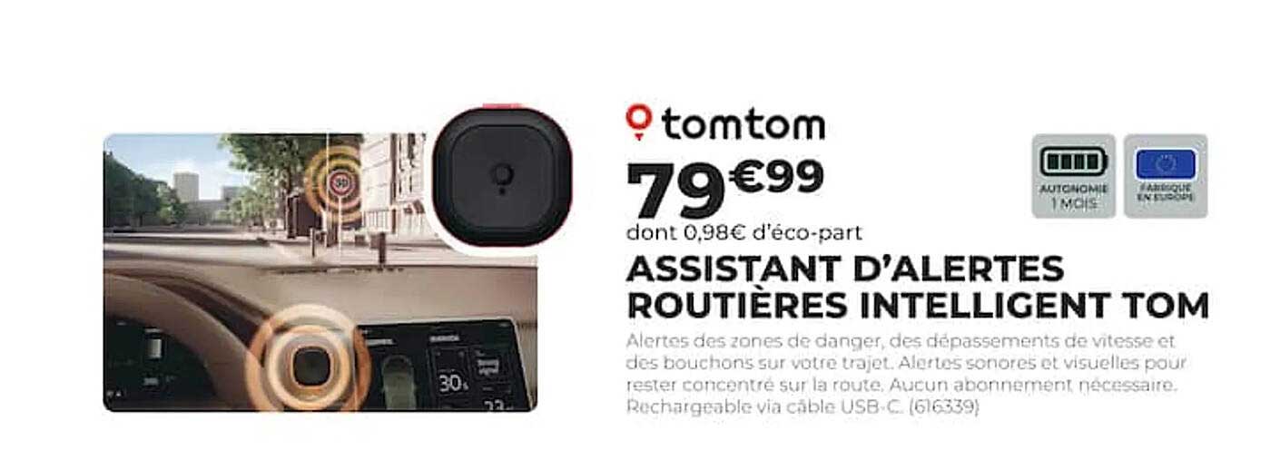 ASSISTANT D’ALERTES ROUTIÈRES INTELLIGENT TOM
