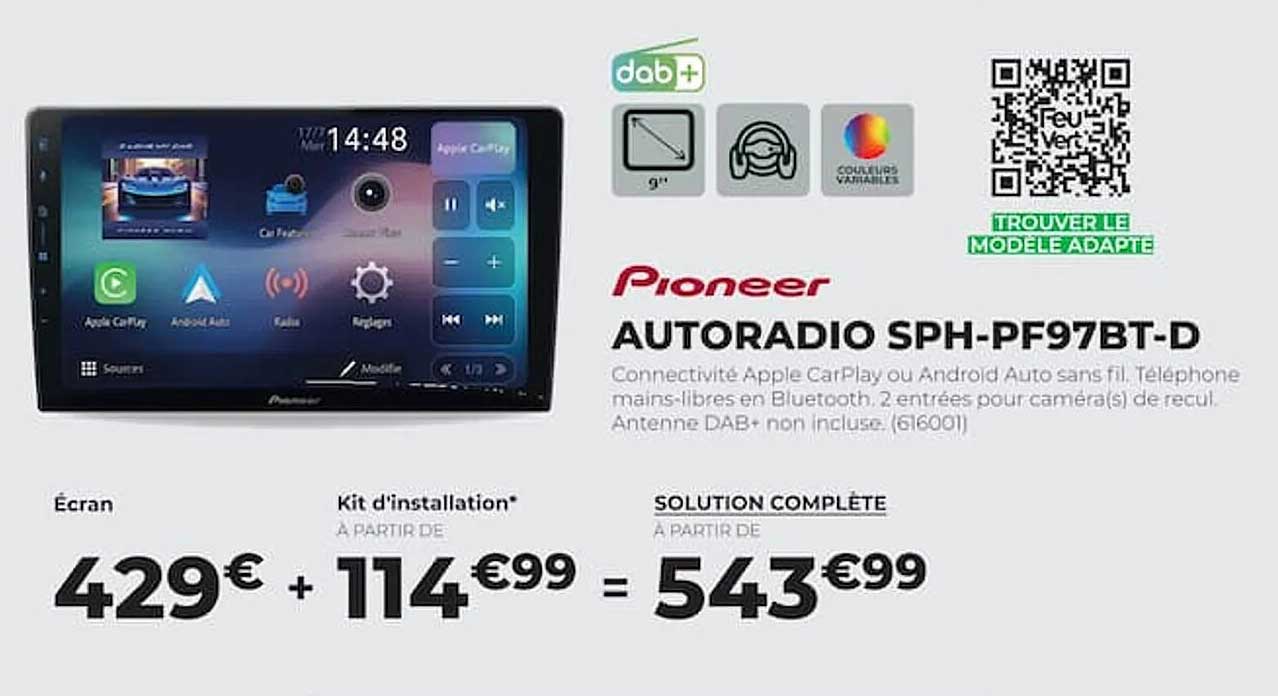 AUTORADIO SPH-PF97BT-D