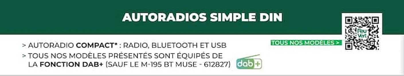 AUTORADIOS SIMPLE DIN
