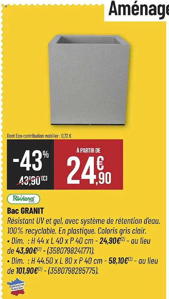 Bac GRANIT