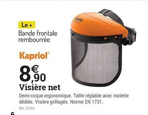 Bande frontale rembourrée