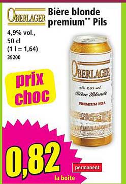 Bière blonde premium** Pils
