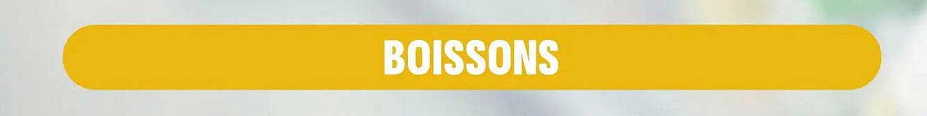 BOISSONS