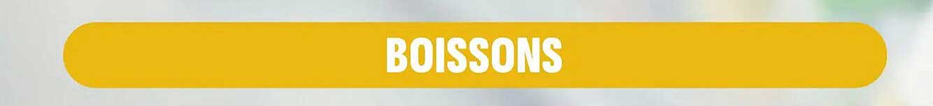 BOISSONS