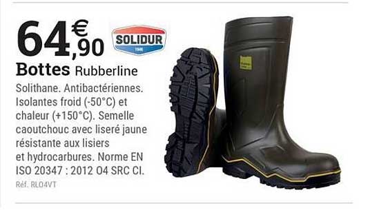 Bottes Rubberline