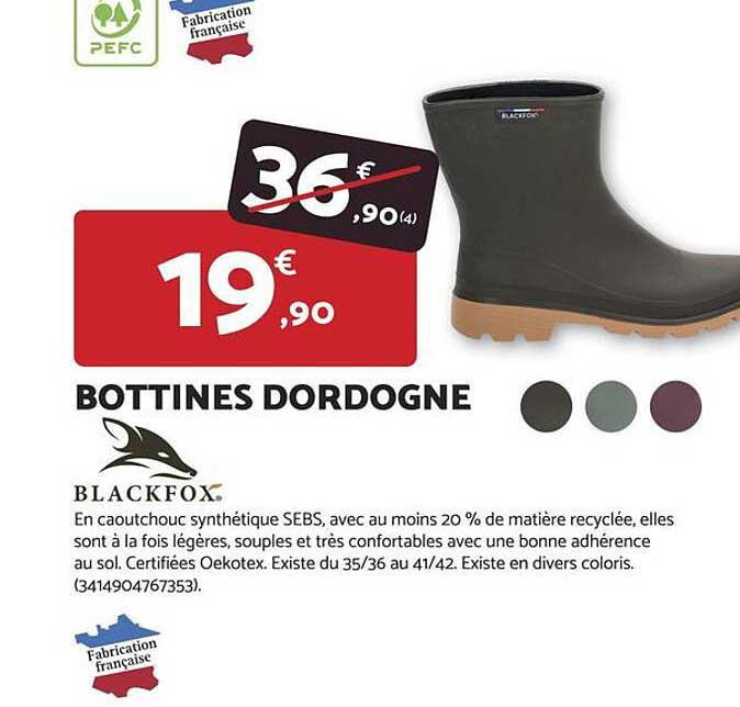 BOTTINES DORDOGNE