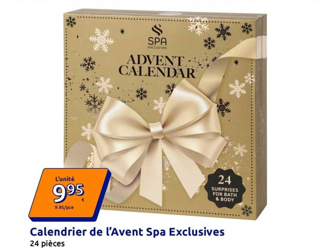 Calendrier de l’Avent Spa Exclusives