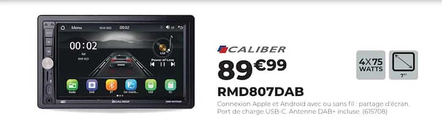 CALIBER RMD807DAB