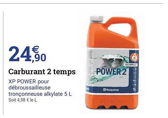 Carburant 2 temps