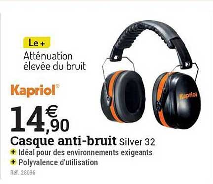 Casque anti-bruit Silver 32