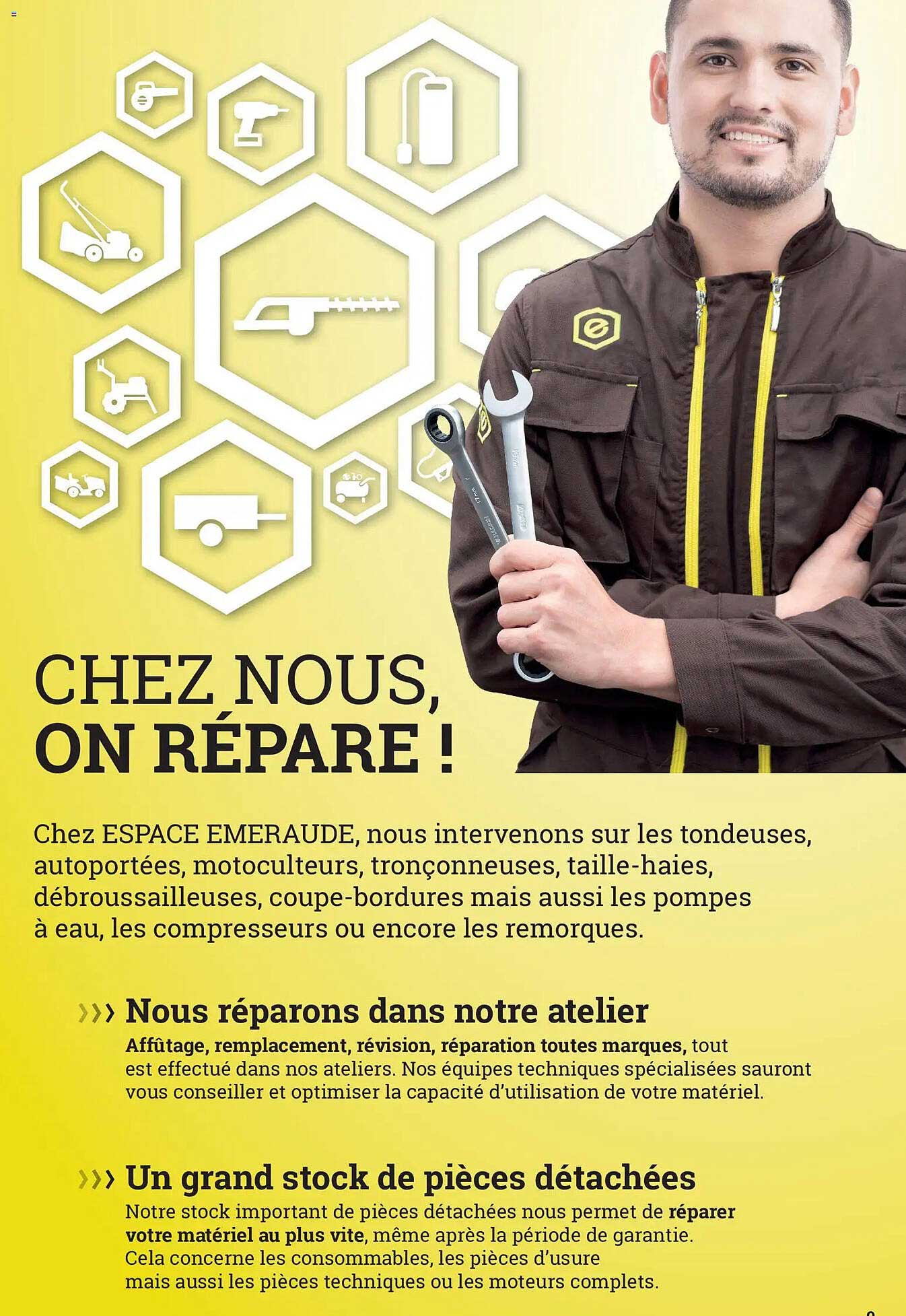 CHEZ NOUS, ON RÉPARE !