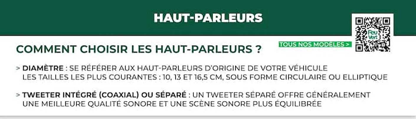 COMMENT CHOISIR LES HAUT-PARLEURS ?