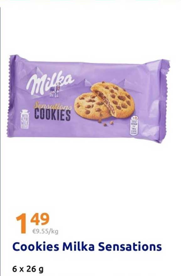 Cookies Milka Sensations