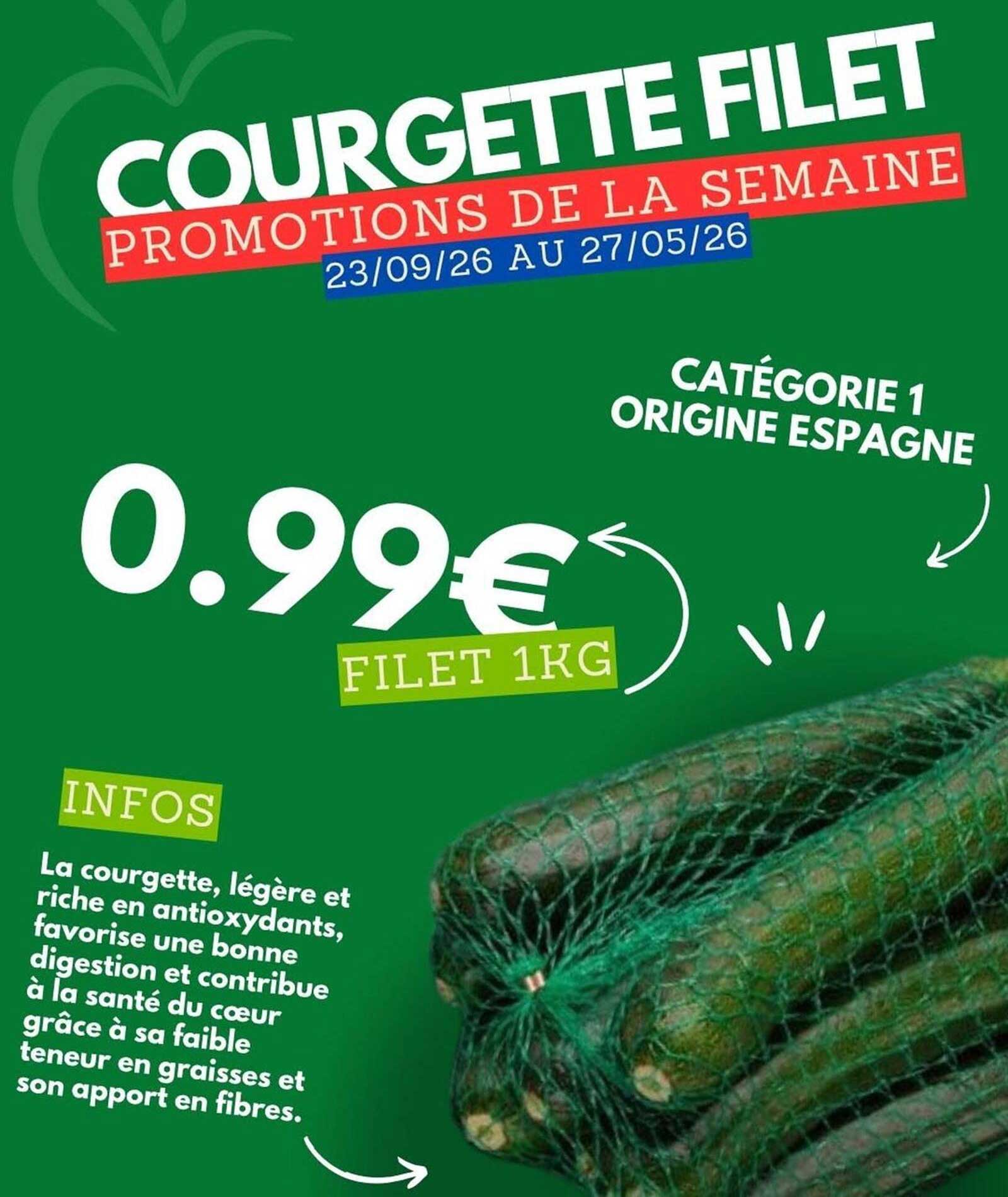 COURGETTE FILET