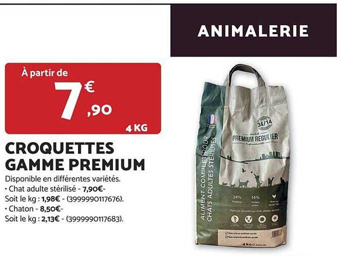 CROQUETTES GAMME PREMIUM