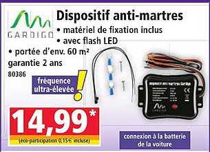 Dispositif anti-martres