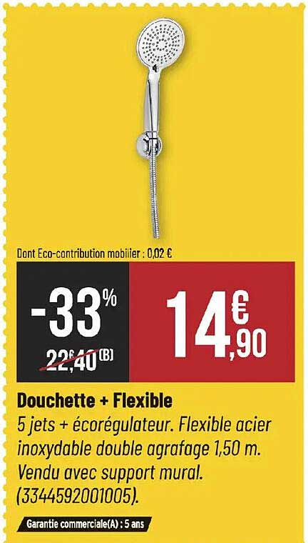 Douchette + Flexible