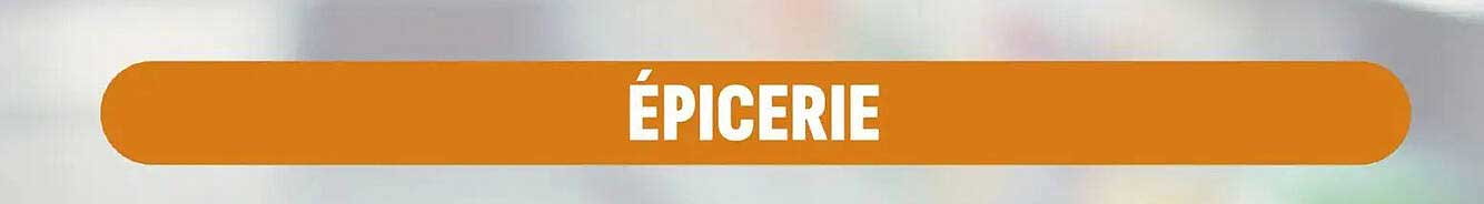 ÉPICERIE