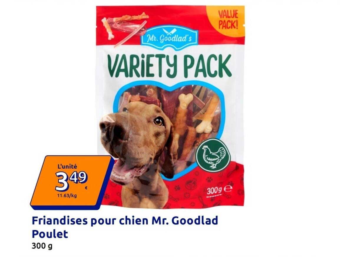 Friandises pour chien Mr. Goodlad Poulet