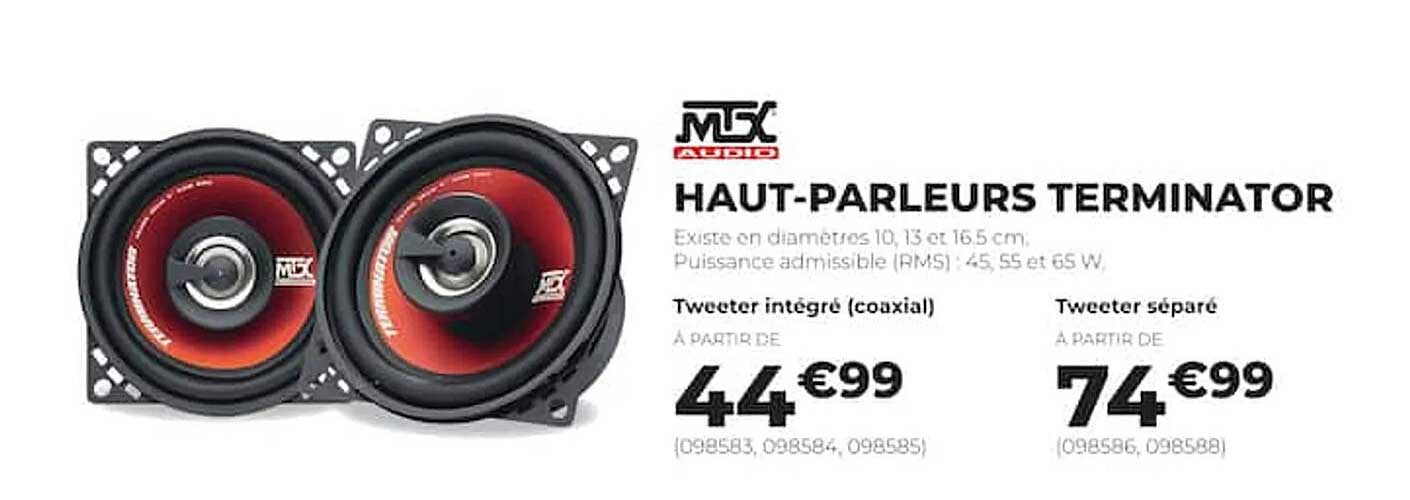 HAUT-PARLEURS TERMINATOR