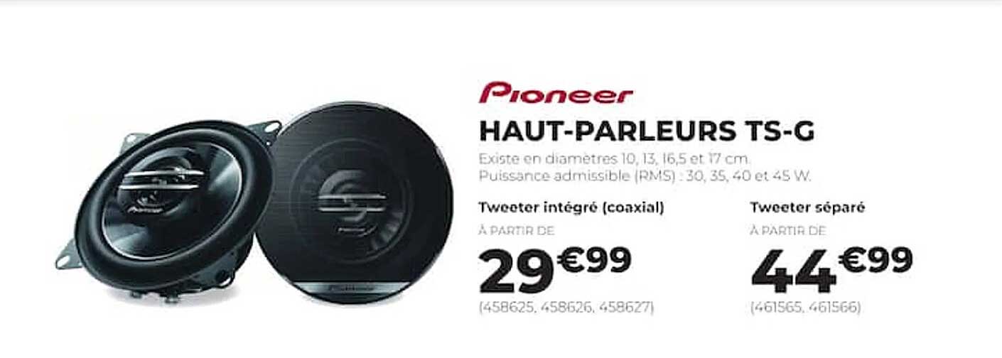 HAUT-PARLEURS TS-G