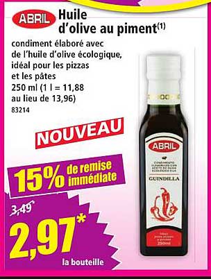 Huile d’olive au piment(1)