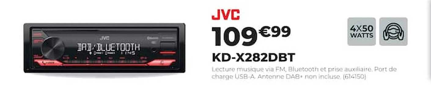 JVC KD-X282DBT