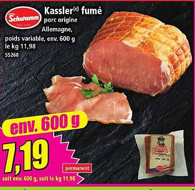 Kassler(c) fumé