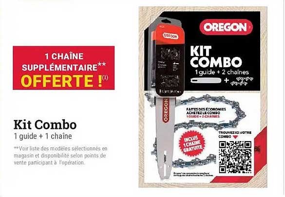KIT COMBO 1 guide + 2 chaines