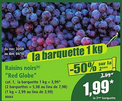 la barquette 1 kg